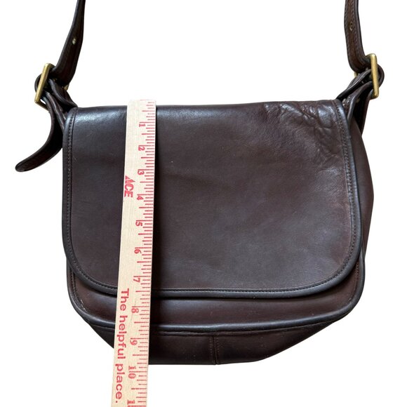 Coach Vintage Patricia's Legacy Cross Body Saddle Flap Bag Serial #9951 - Picture 15 of 15